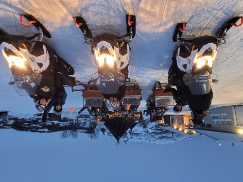 7日纵贯拉普兰极光破冰之旅•芬兰圣诞老人村|破冰船|帝王蟹之旅|狗拉雪橇|雪地摩托追极光|极地VR列