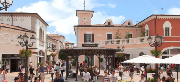 威尼斯MG名品购物村DESIGNER OUTLET NOVENTA DI PIAVE往返巴士(含往返车票 + 额外九折卡 + 5 欧元餐券)