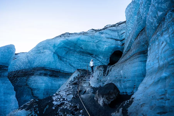 火山下的冰洞之旅|卡特拉火山冰洞探险Katla lce Cave（雷克雅未克/维克往返）